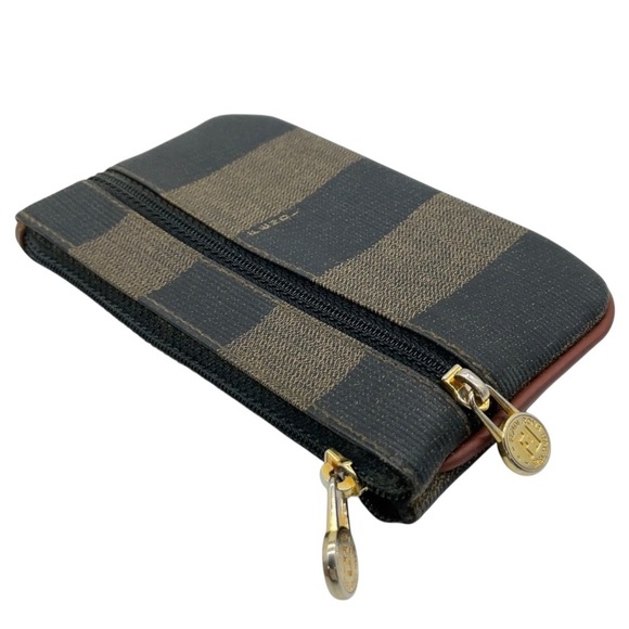 ✨🛍️ Fendi Pequin Double Zip Pouch main image 1